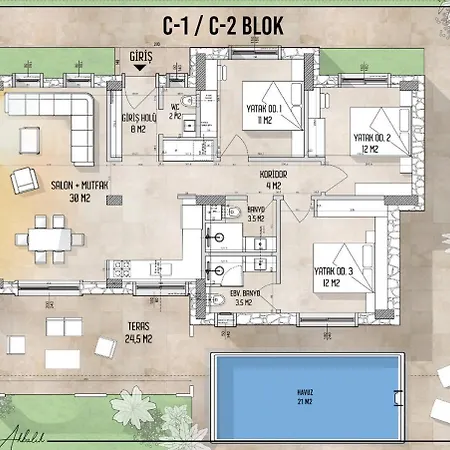 Penidavizyon Villa Emecik